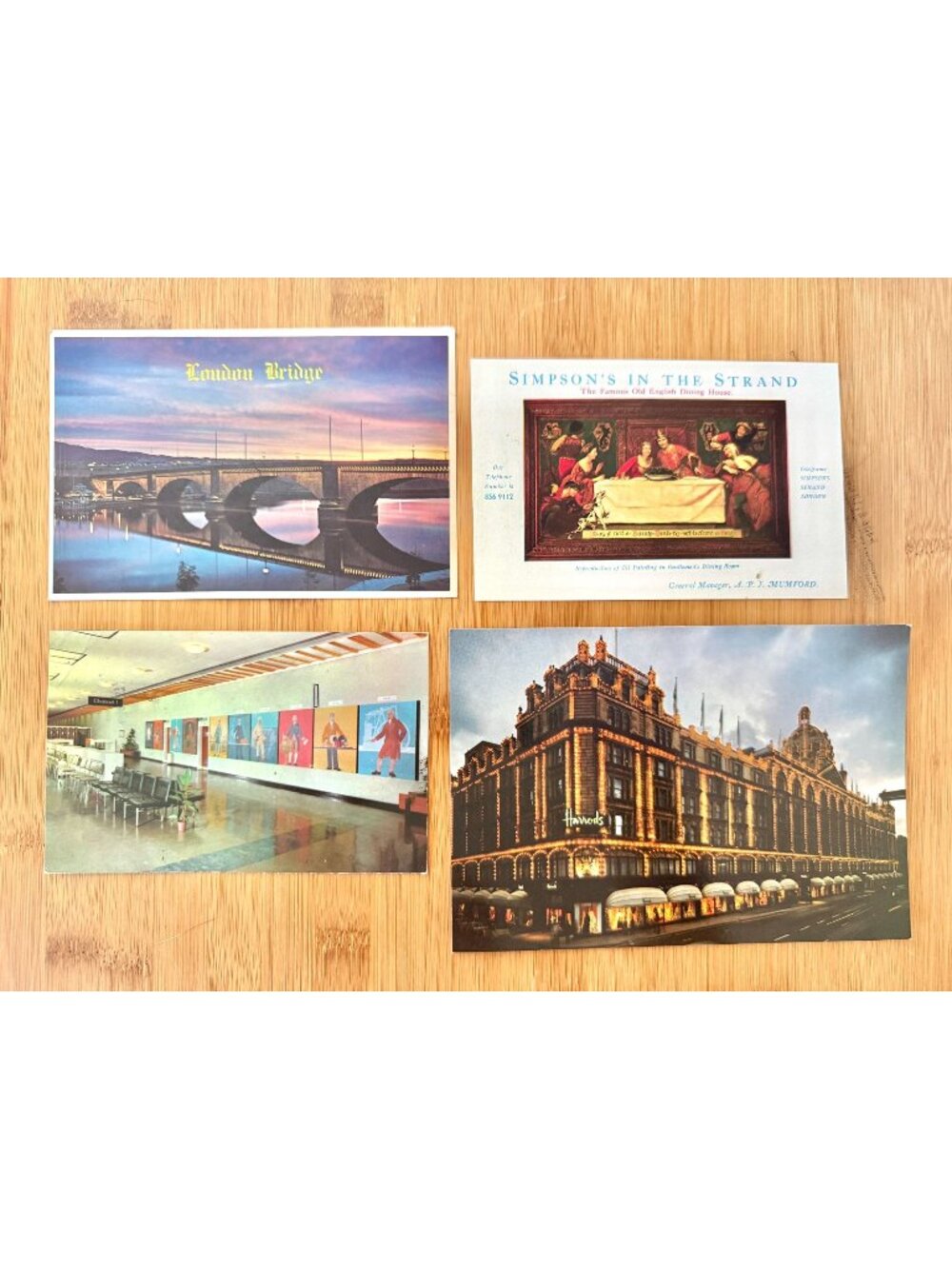 Vintage 1970s Lot of Postcards of England